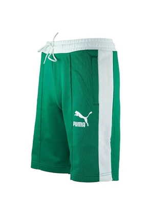 PUMA Pintuck Archive T7 track shorts - Green