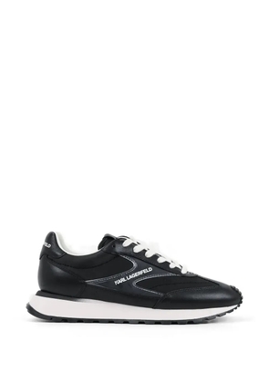 Karl Lagerfeld logo-detail panelled sneakers - Black