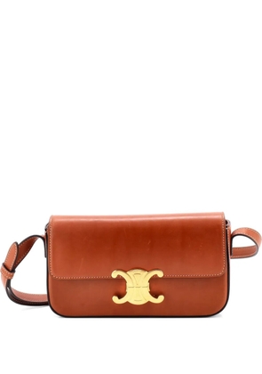 Celine Pre-Owned Triomphe East-West Smooth Calfskin shoulder bag - Brown