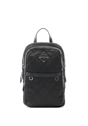 Prada Pre-Owned 2010s leather backpack - Black