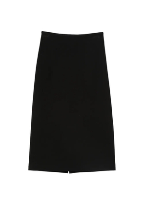 Liviana Conti slit midi skirt - Black