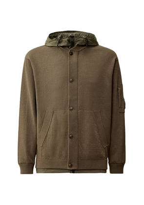 C.P. Company zip-up hooded jacket - Green