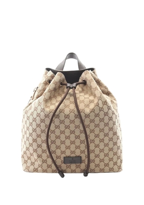 Gucci Pre-Owned 2000-2015 GG Canvas Drawstring backpack - Brown