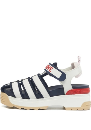 Fendi Pre-Owned chunky-platform sandals - White