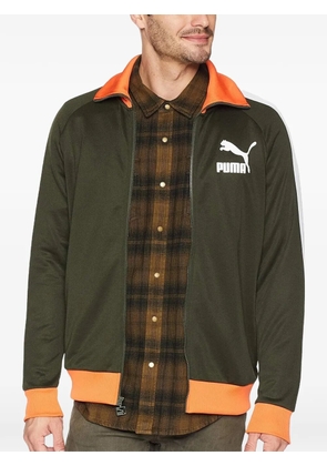 PUMA logo-detail sweatshirt - Green