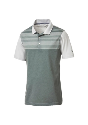 PUMA panelled polo shirt - Green