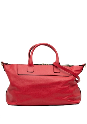 Marni Pre-Owned 2015-2026 Leather Top Handle Zip satchel - Red