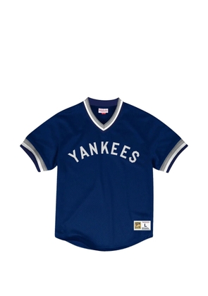 Mitchell & Ness x MLB V-neck T-shirt - Blue