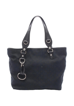 Gucci Pre-Owned 2016-2026 GG Canvas Icon Bit tote bag - Black