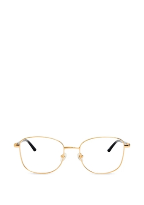 Jacquemus square frame glasses - Gold