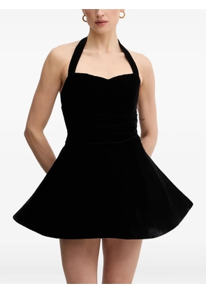 Bardot Agathena halterneck mini dress - Black