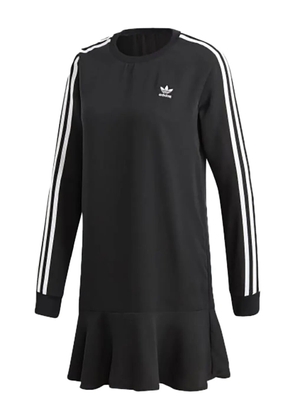 adidas long-sleeve dress - Black