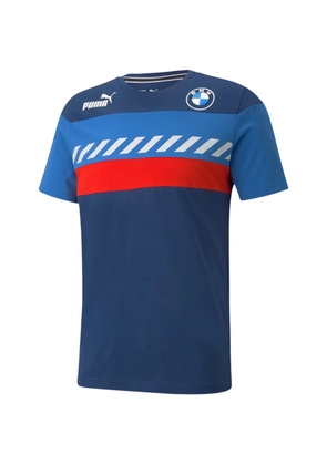 PUMA x BMW Motorsport logo-patch T-shirt - Blue