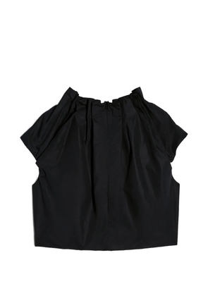 Simone Rocha gathered-design top - Black