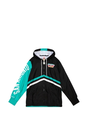 Mitchell & Ness NBA San Antonio Spurs full-zip windbreaker - Black