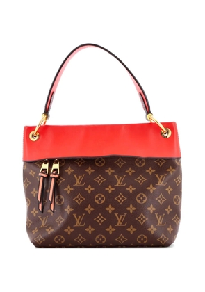 Louis Vuitton Pre-Owned Tuileries Besace Bag Monogram Canvas with Leather hobo bag - Brown