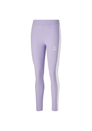 PUMA logo-detail leggings - Purple