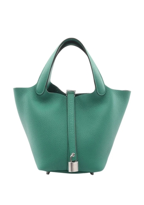 Hermès Pre-Owned 2025 Clemence Picotin Lock 18 handbag - Green