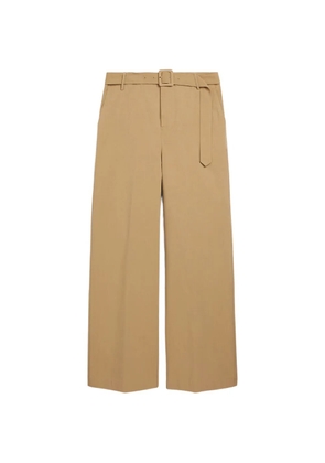 Momoni belted straight leg trousers - Neutrals