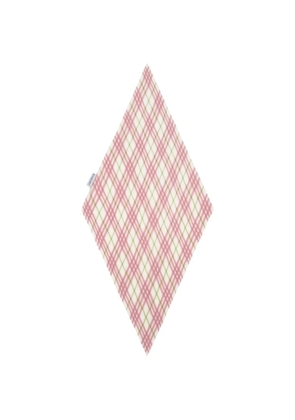 Burberry Check silk scarf - Pink