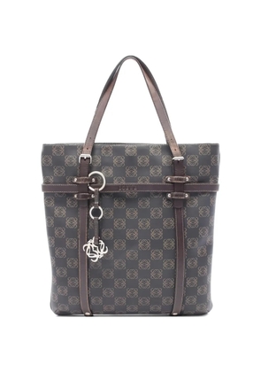 Loewe Pre-Owned 2000s Anagram leather tote bag - Brown