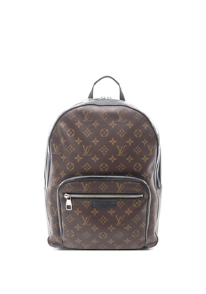Louis Vuitton Pre-Owned 2017 Josh Monogram Macassar backpack - Brown