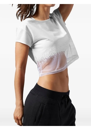 Reebok mesh coverup T-shirt - White
