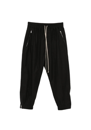 Rick Owens drawstring cropped trousers - Black
