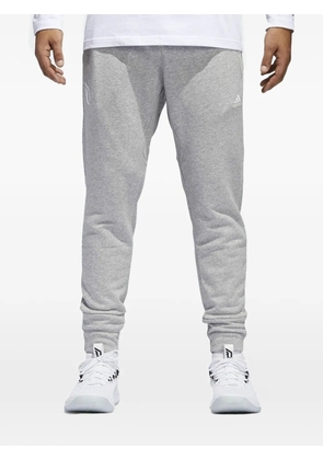 adidas logo-detail track pants - Grey