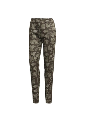 adidas camouflage-print track pants - Green