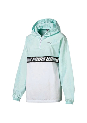 PUMA half-zip windbreaker - White