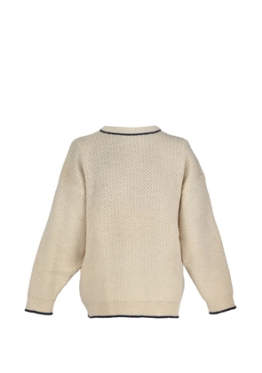JOSEPH elbow-patch sweater - White