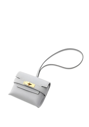 Hermès Pre-Owned 2025 leather bag charm - Grey
