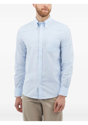 Brooks Brothers button-fastening down-collar shirt - Blue