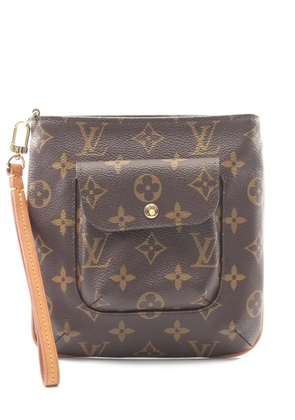 Louis Vuitton Pre-Owned 2002 Partition monogram pouch - Brown