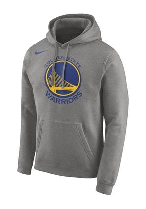 Nike x NBA Golden State Warriors logo-detail hoodie - Grey