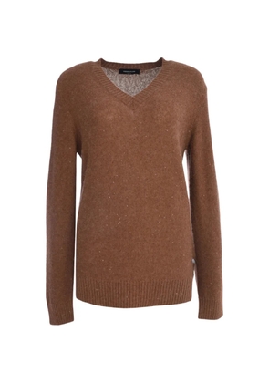 Fabiana Filippi V-neck knitwear - Brown