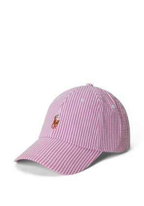 Polo Ralph Lauren Seersucker baseball cap - Pink