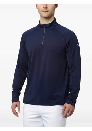 PUMA logo-detail sweatshirt - Blue