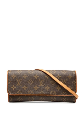 Louis Vuitton Pre-Owned 2000 Monogram Pochette Twin GM crossbody bag - Brown