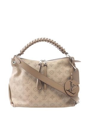 Louis Vuitton Pre-Owned 2020 Monogram Mahina Beaubourg Hobo satchel - Brown