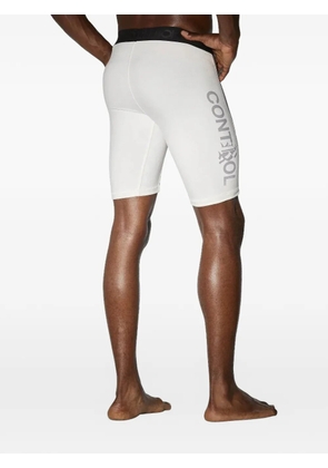 Reebok logo compression shorts - White