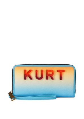 Kurt Geiger London Kensington Kurt zip-around wallet - Blue