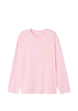 American Vintage Gixy round-neck top - Pink