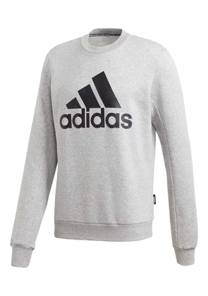 adidas badge sport fleece sweatshirt - Grey