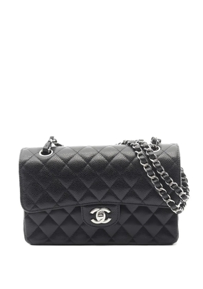 CHANEL Pre-Owned 2021 Double Flap chain shoulder bag - Black