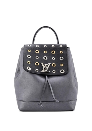 Louis Vuitton Pre-Owned Lockme Eyelet Leather backpack - Grey