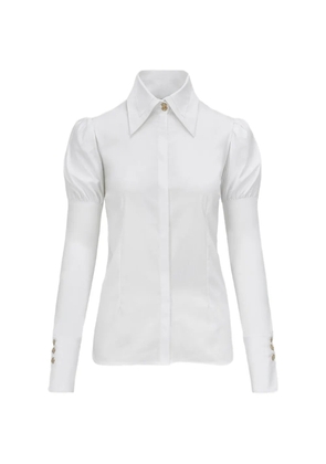 Violante Nessi point-collar shirt - White