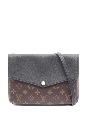 Louis Vuitton Pre-Owned 2016 Twice Monogram leather shoulder bag - Brown
