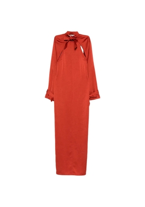 Nanushka detachable bolero maxi dress (set of two) - Red